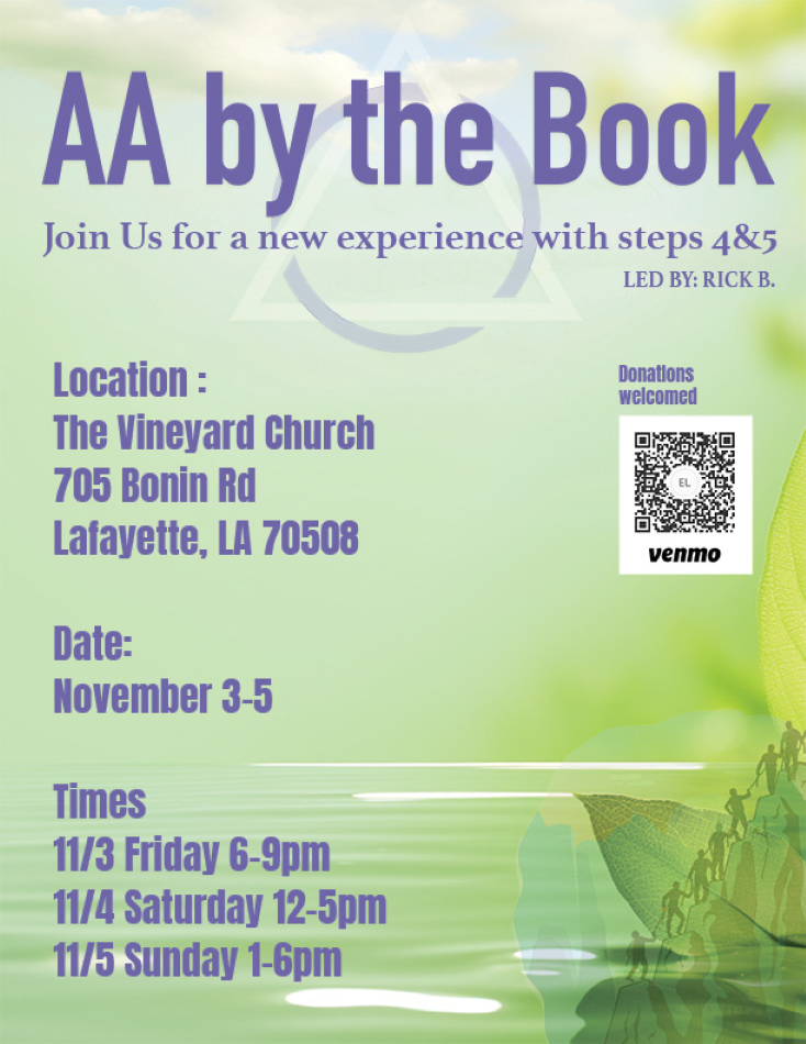 AA by the Book Acadiana Central Office